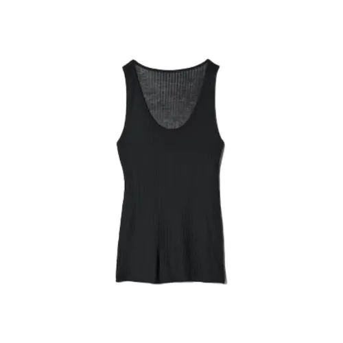 UNIQLO Черные Женские Майки