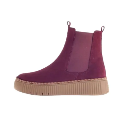 Gabor Модный Челси 4,5 см Женские Красные