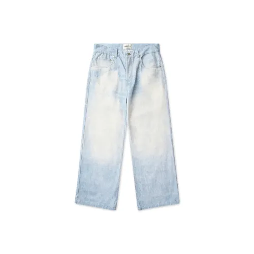 BASIC MATCH Светло-синие унисекс джинсы