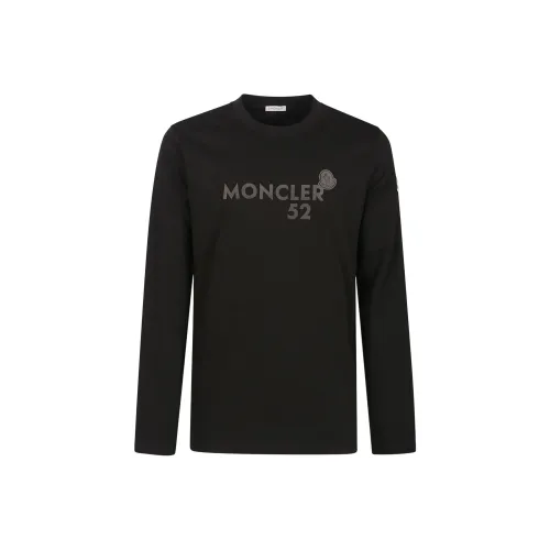 Moncler Черные Мужские T-рубашки