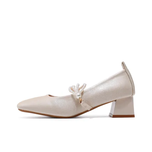 Be good Туфли Мэри Джейн Ecru Женские