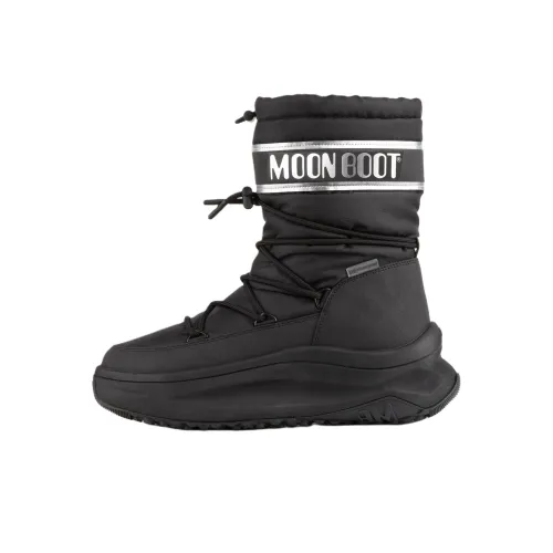 MOON BOOT Moon247 Водонепроницаемый Короткий Сноубутсы Мужской Черный