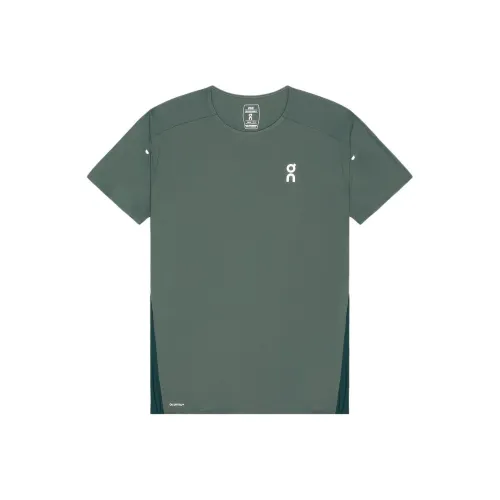 On Зеленый Мужской T-Рубашки