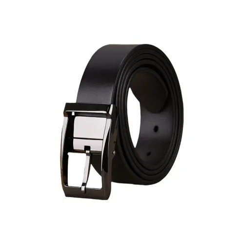 MH Ремни из натуральной коровьей кожи мужские 3,4 см