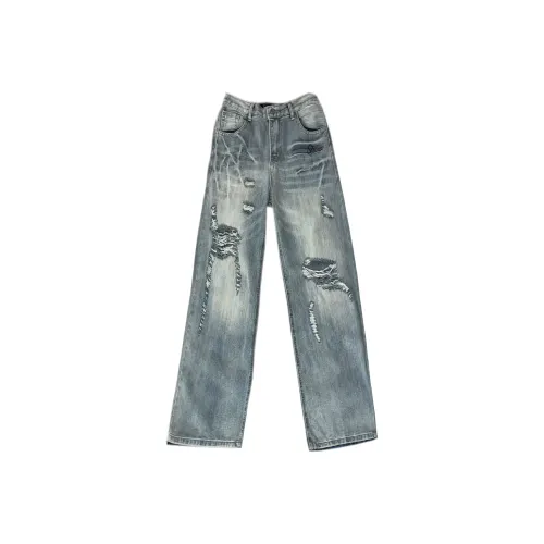 DOUBLE STAR 88 Синий Унисекс Джинсы