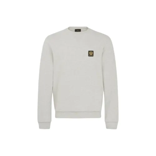Belstaff Gray Men's Sweatshirts Белстафф Серый Мужские Толстовки