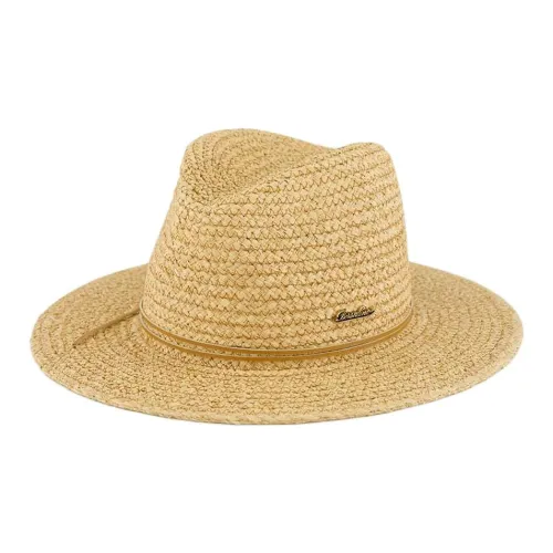 Borsalino Солома Шапки и Кепки Женские Естественный Коричневый