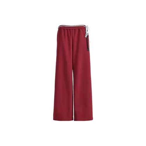 JOSR Red Women's Casual Pants JOSR Красный Женские Повседневные Брюки
