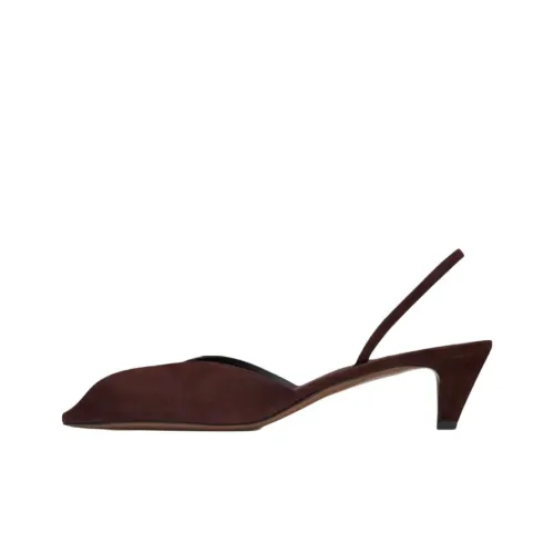 NEOUS Culumba Конусный каблук Высокие каблуки 4CM Женские Шоколад