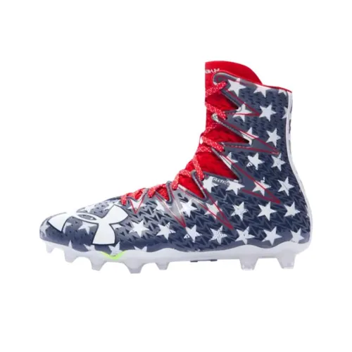 Under Armour HIGHLIGHT Футбольные бутсы Мужские Красные Синие