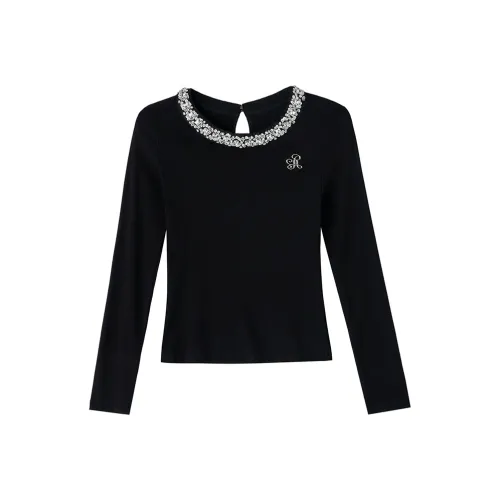 IKYOU Черный Женский Трикотаж