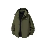 Military Green [Single-Breasted Windbreaker Without Lining]  
Военный Зеленый [Однобортная Ветровка Без Подкладки]