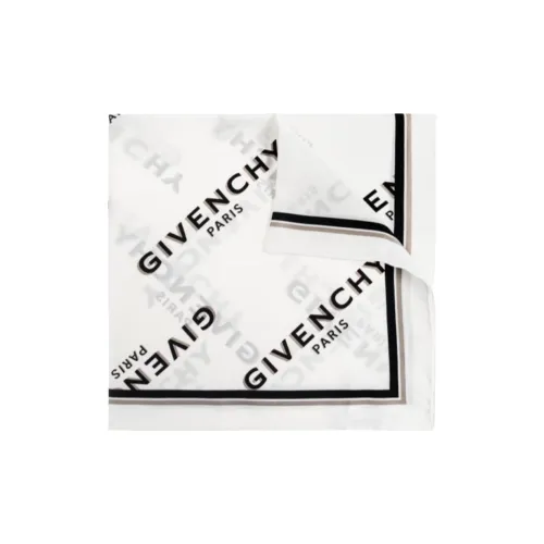 Шелковые шарфы Givenchy для женщин белый