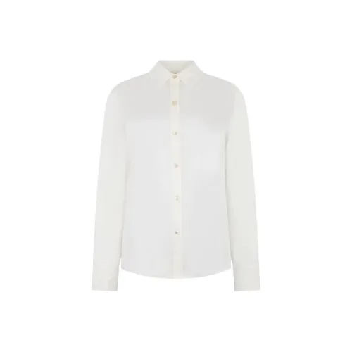 VINCE Белые Женские Рубашки