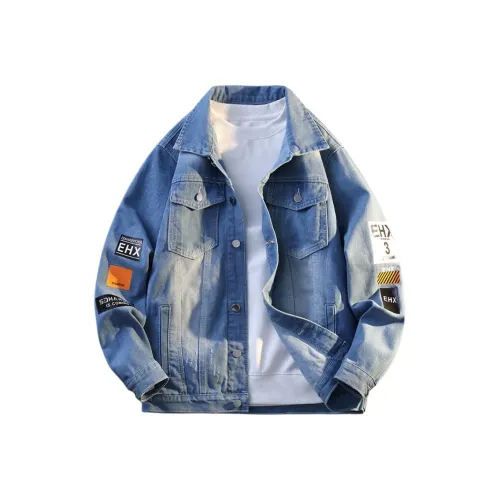 BAISHENGHU Синий Мужской Куртки