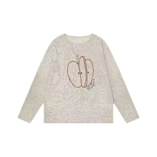 DANCANG Свободный крой Длинный рукав Топ Женский