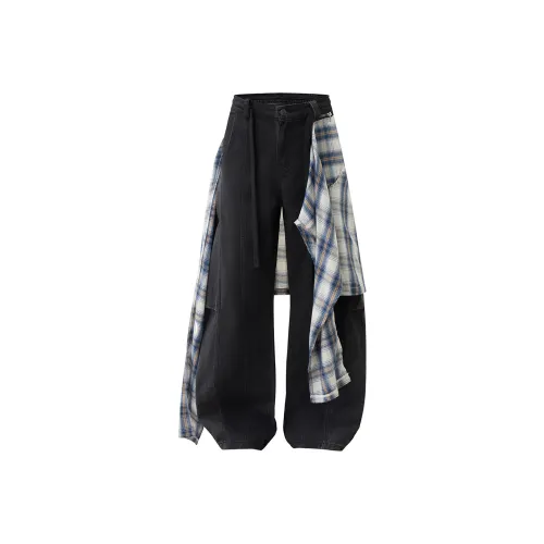 Hungo Черные Унисекс Повседневные Штаны