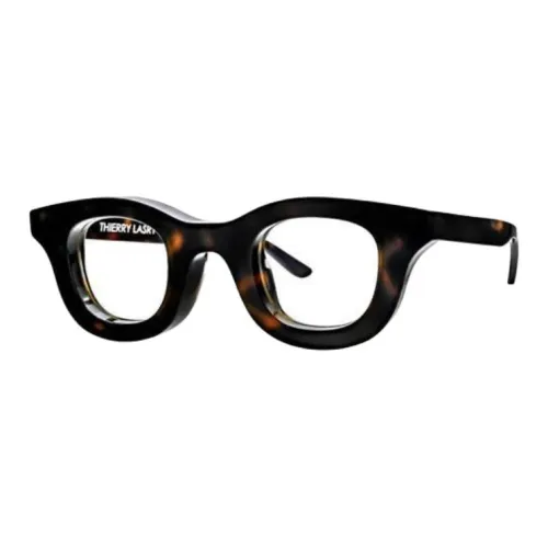 Thierry Lasry Ацетат Прямоугольные Оправы для Очков Унисекс Коричневый
