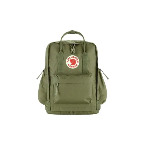 Fjallraven Kanken Виниловый Рюкзак Унисекс Зеленый