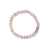 Многоцветный браслет с бусинами "Кошачий глаз"