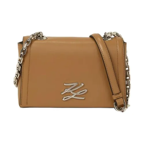 KARL LAGERFELD K AUTOGRAPH Кожа Сумка через плечо Мини Женская Карамель