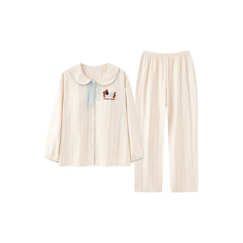 QIAOYUN Такса Женские Пижамные Комплекты