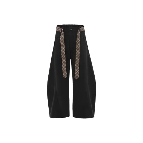 XIAOLIZI Черные Женские Повседневные Штаны