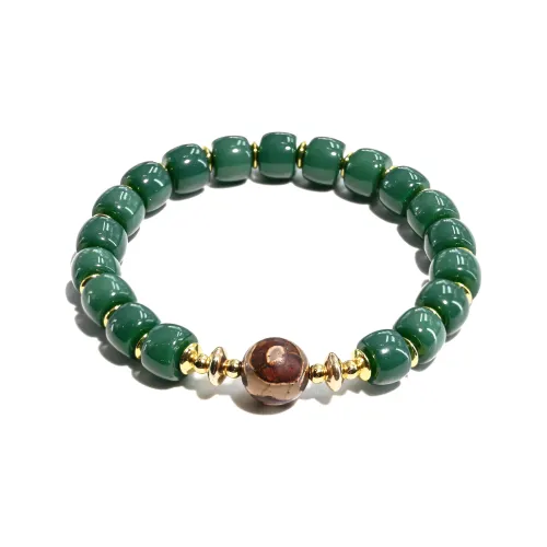 DRAGON Li Цветное Глазурное Нефритовое Браслеты Унисекс