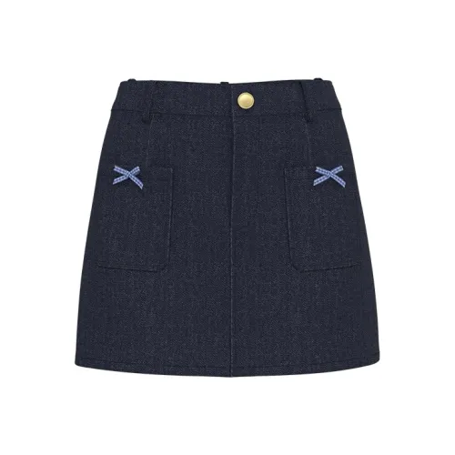 URBAN REVIVO Женские Джинсовые Короткие Юбки Женские