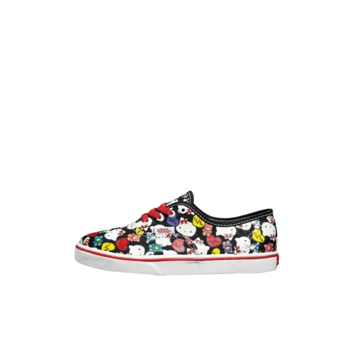 Hello Kitty x Vans Authentic Low Top Детские Скейтбординги Черный Детский