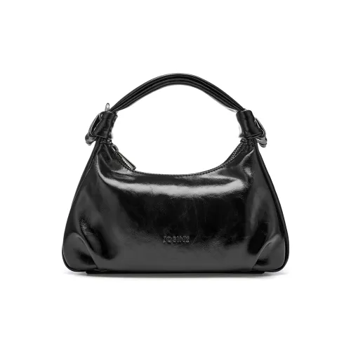 JOSINY ПУ (полиуретан) Сумка через плечо Стандартная Женская Черный Экрю Мягкий Розовый