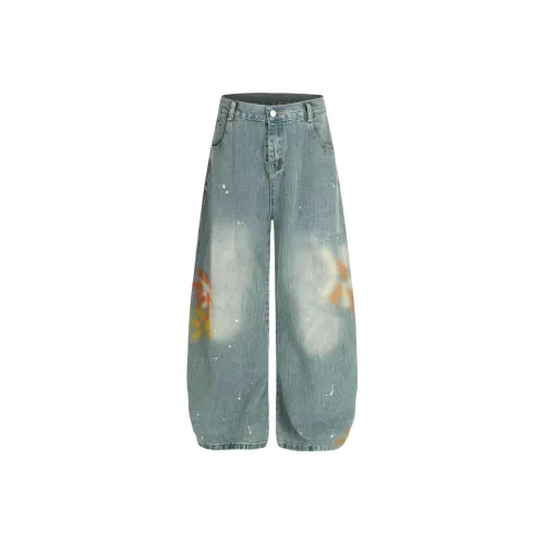 DAND Blue Unisex Jeans DAND Синий Унисекс Джинсы