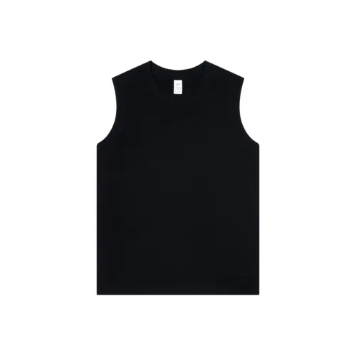 EMDPN Фитнес Спорт 100% хлопок Круглый вырез Свободный крой Майка Женская