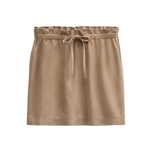 JAMES PERSE Замша Мини Юбка Повседневная Короткая Юбка Женская