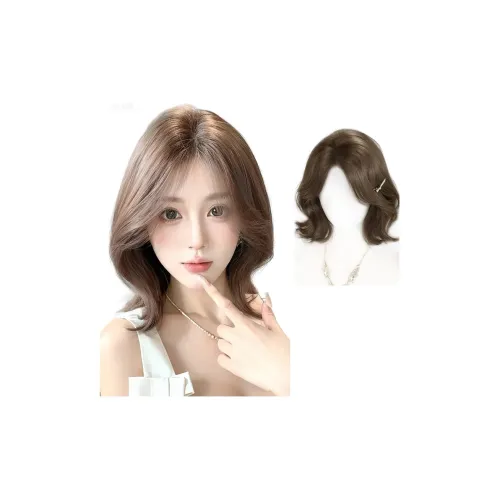 MUYAN Корейский стиль Instagram Full Head Перука из Шелковых Коротких Крутых Волос