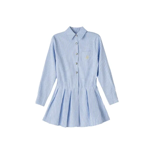 IKYOU Длинное платье с длинными рукавами женское