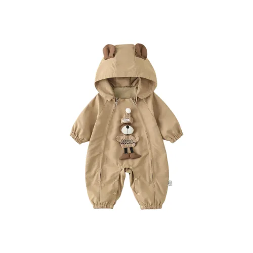 XiaoJinBu Хаки Детские комбинезоны ползунки