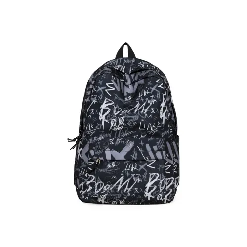 KOUDIXIONG Нейлоновый рюкзак стандартный для подростков черный фиолетовый синий