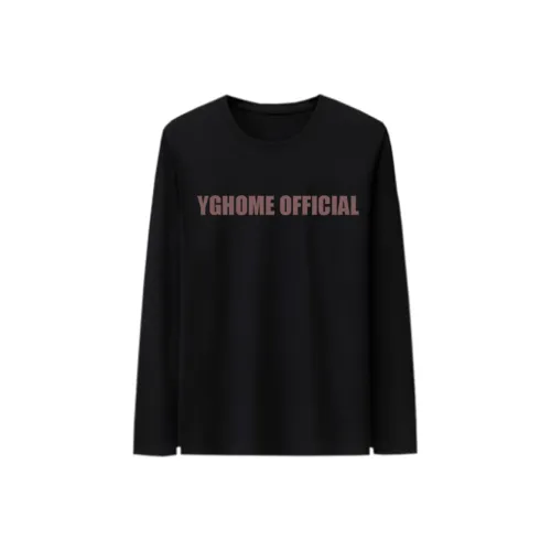 YGHOME OFFICIAL Черный Унисекс T-рубашки