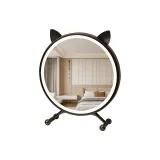 40 Кошка Уши с Светом Элегантный Черный