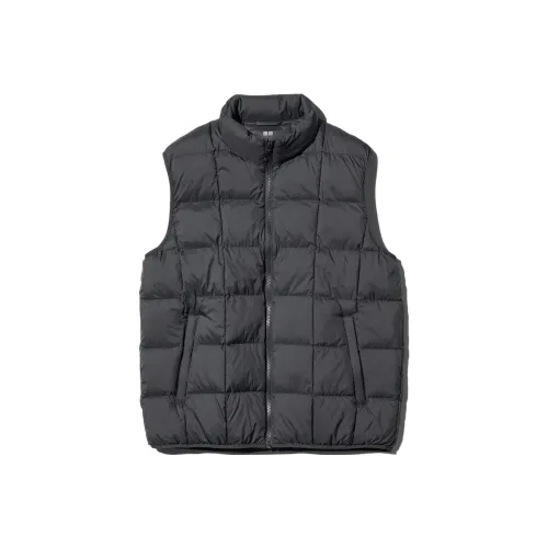 UNIQLO Темно-серый унисекс жилеты