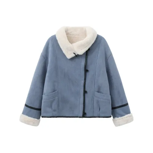 Another Alley Вельвет Feel Пальто Женское