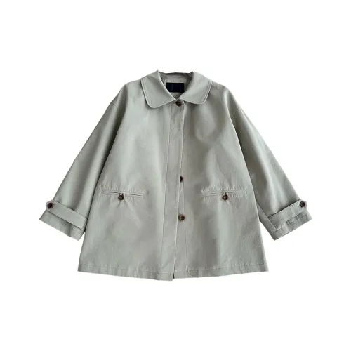 GRAYISMOON Женская тренч-куртка