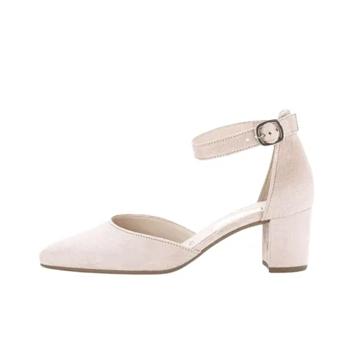 Gabor Мода Тяжелый каблук Высокие каблуки 6 см Женские Розовый