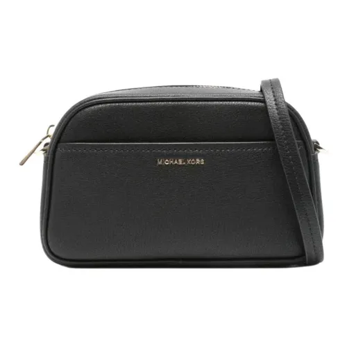 MICHAEL KORS Jet Set Кожа Camera Сумка Сумка через плечо Сумка на плечо Женская Черная