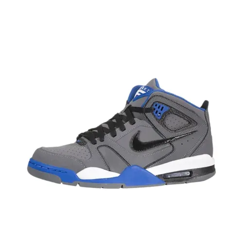 Nike Air Pilot Falcon Дышащие Винтажные Баскетбольные Кроссовки Мужские Серые