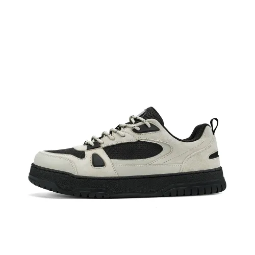 JEEP SPIRIT Outdoor Commute Легкие и Дышащие Низкие Кроссовки для Скейтбординга Мужские Графитовый Черный