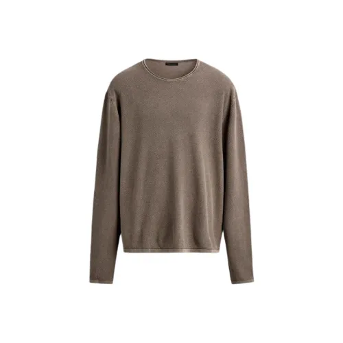 ZARA Washed Pink Men's Knitwear ZARA Вымытый Розовый Мужской Трикотаж