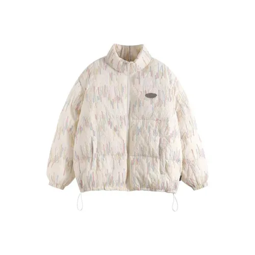 MISTVB Молоко Белый Женский Пуховик