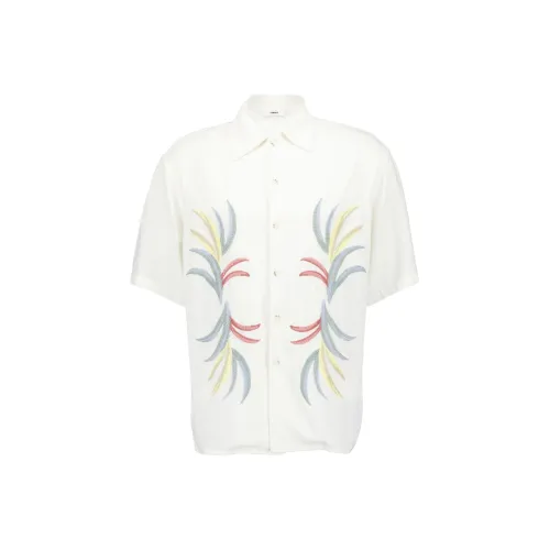 COMMAS SS Экрю Мужские Рубашки